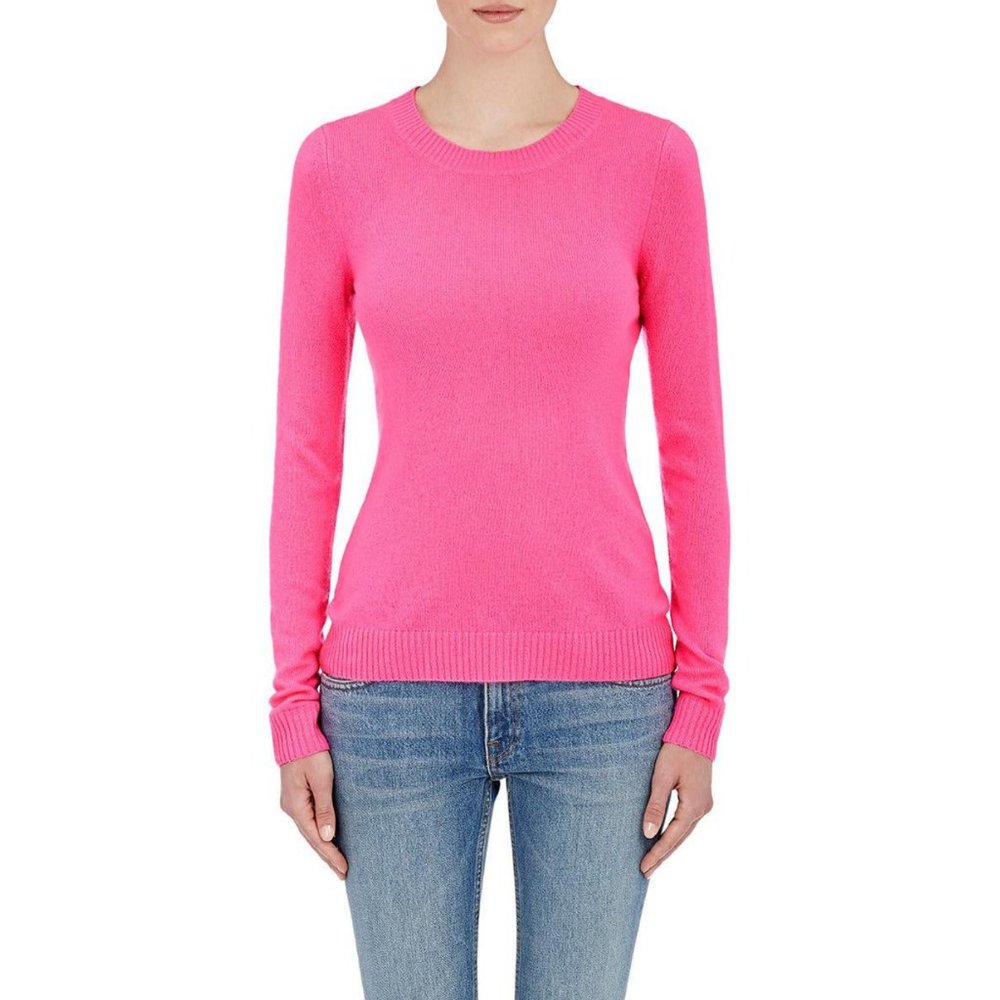 BARNEYS NEW YORK  Cashmere Crewneck Sweater